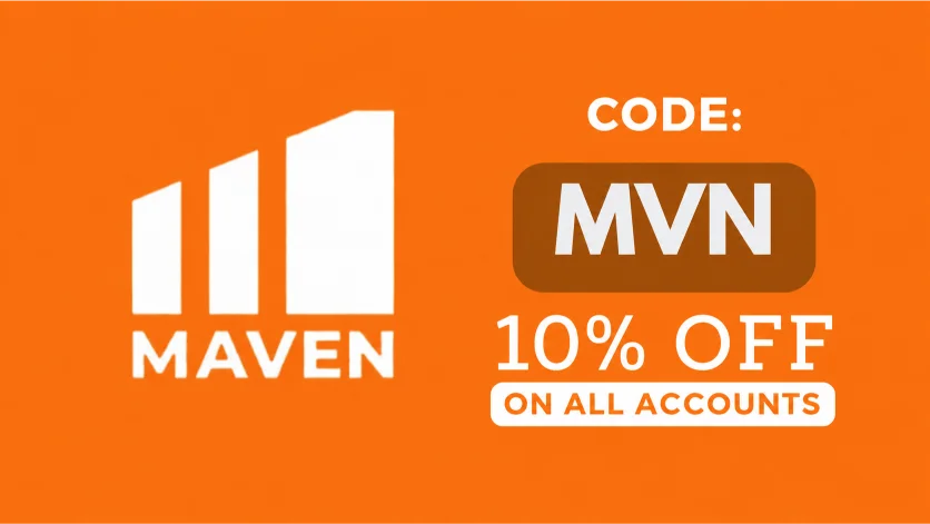 Maven Trading Coupon Code: MVN for 10% Off (June 2026)