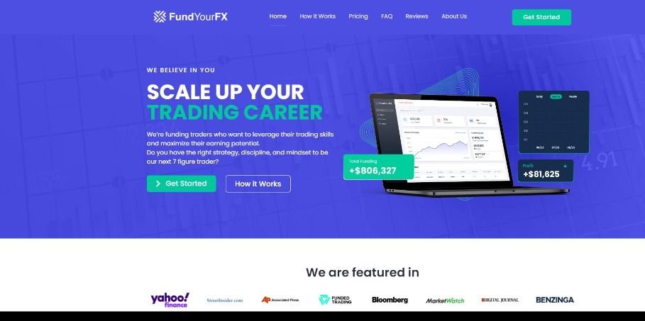 fundyourfx homepage