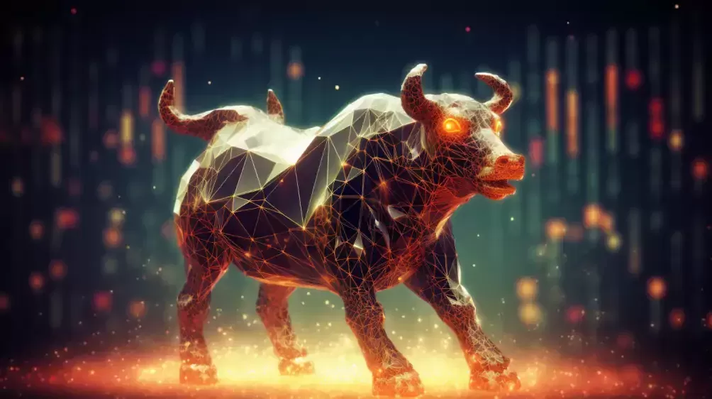 a bull symbolizing forex trading strategies