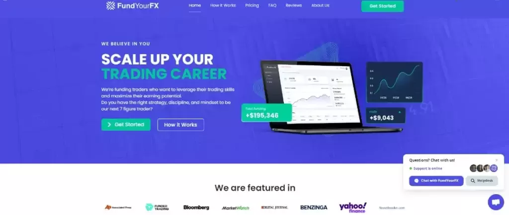 fundyourfx instant funding prop firm