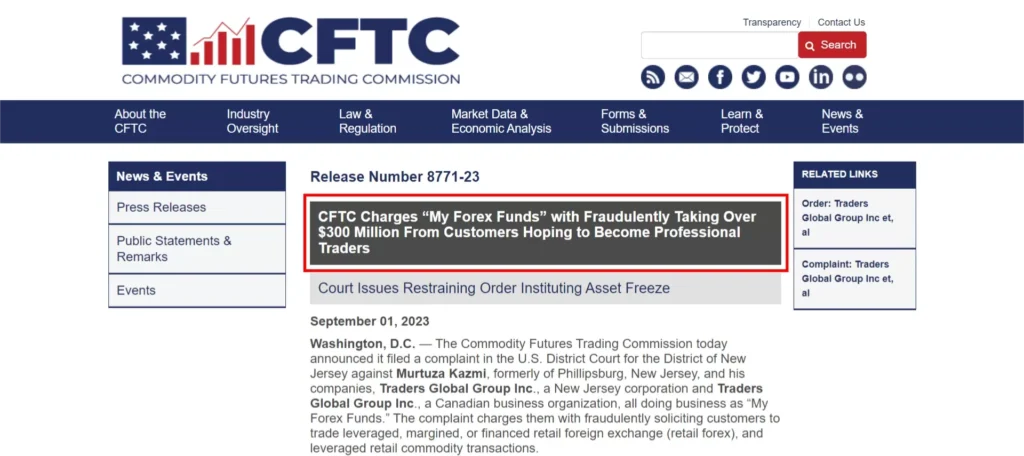 My Forex Funds Scandal