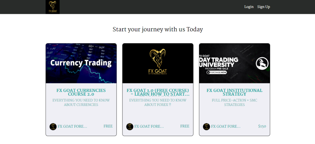 FX GOAT FOREX TRADING ACADEMY on express funded