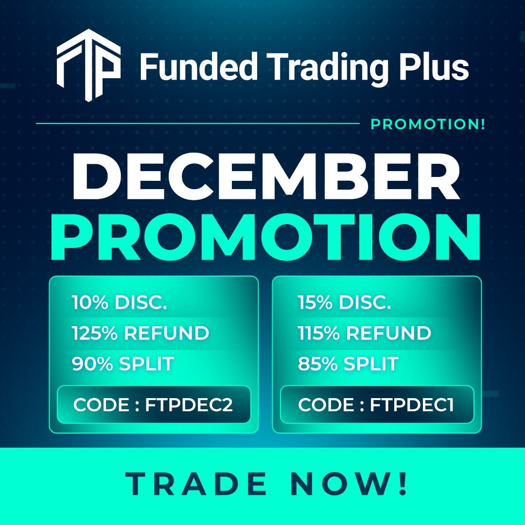 funded trading plus promos