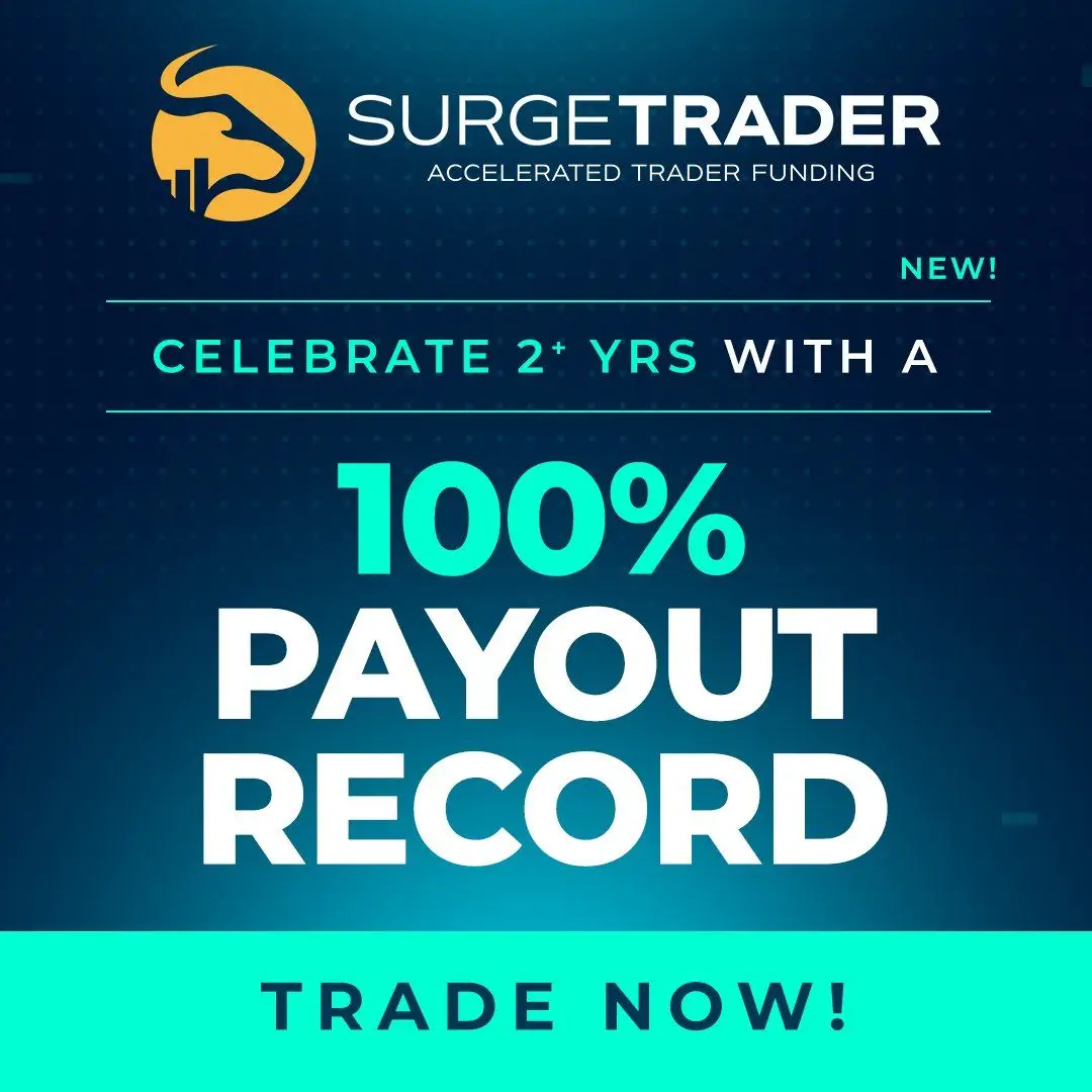 surgetrader payout record