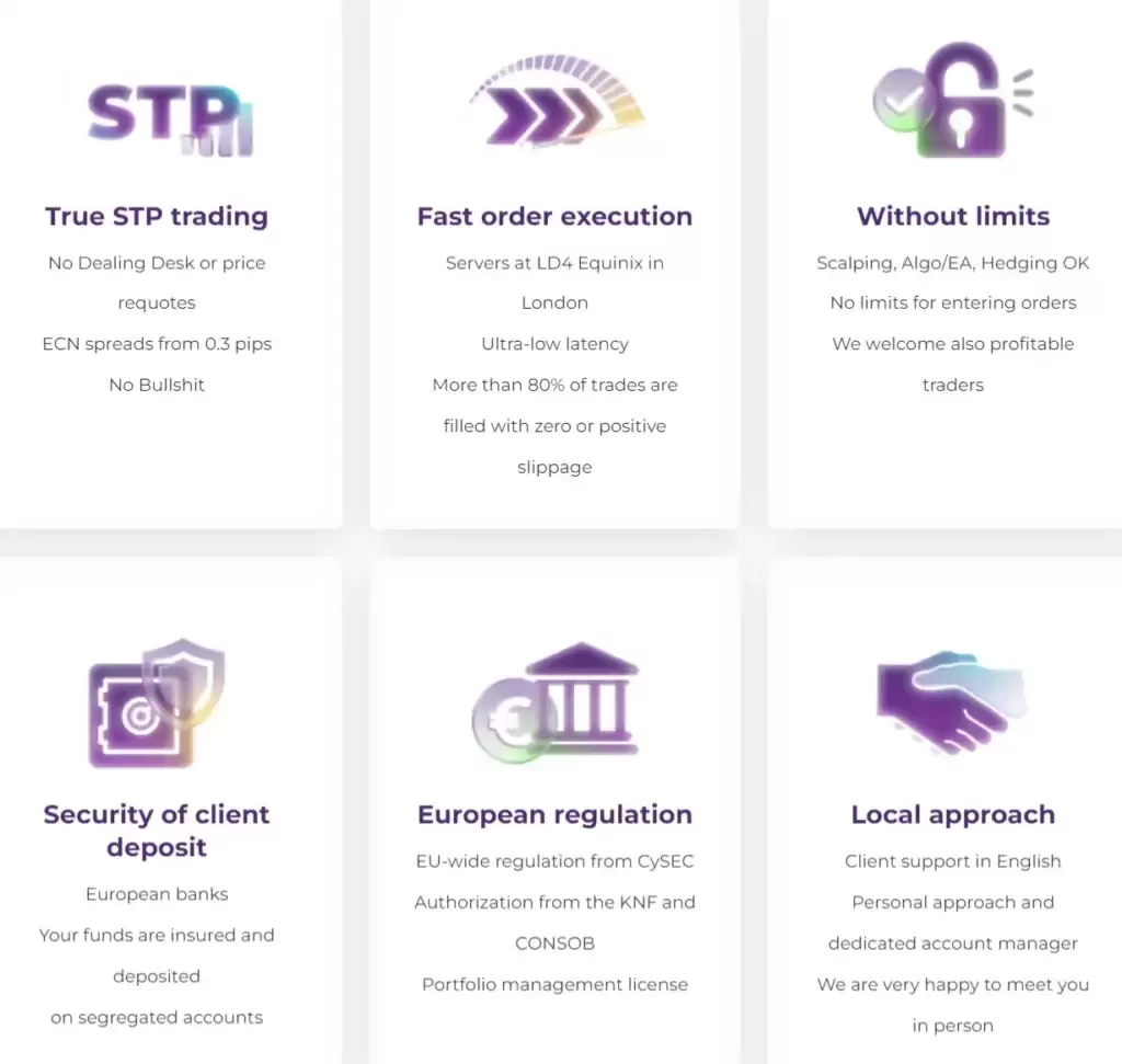 Benefits Purple Trading