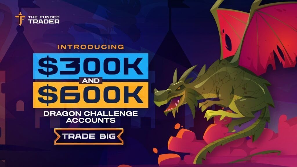 The Funded Trader Launches Monumental 600k 300k Dragon Challenges 1