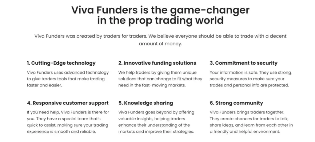 viva funders for traders