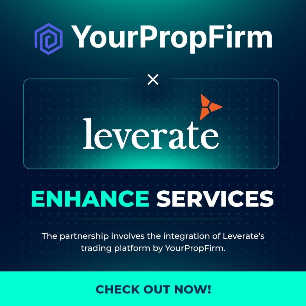 yourpropfirm partner with leverate with sirix platform