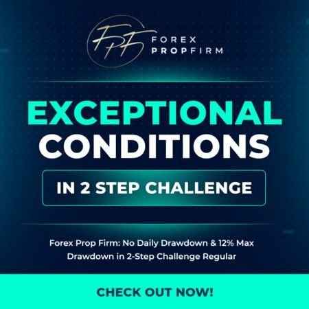 Forex Prop Firm: No Daily Drawdown & 12% Max Drawdown in 2-Step Challenge Regular