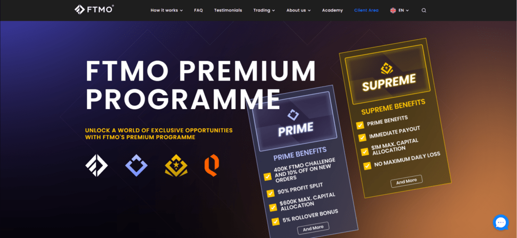 ftmo premium programme
