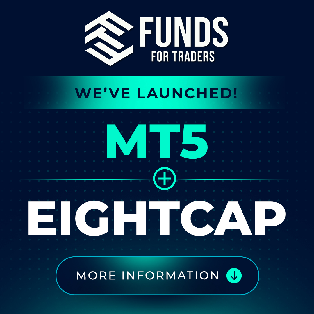 Funds For Traders launched MetaTrader 5 (MT5) with Eightcap Challenges