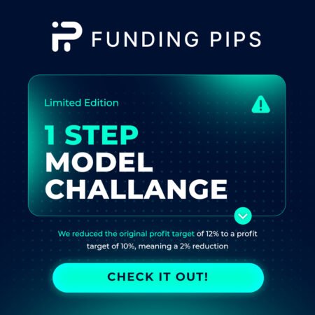 Funding Pips Offers Limited Edition 1-Step Evaluation Model