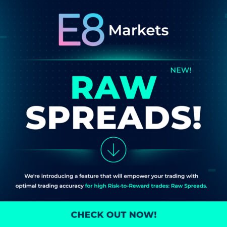 E8 Funding Introduces Raw Spreads Option