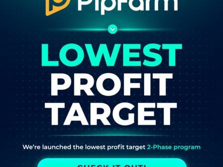PipFarm Has Launched The Lowest Profit Target 2-Phase Program In The Industry
