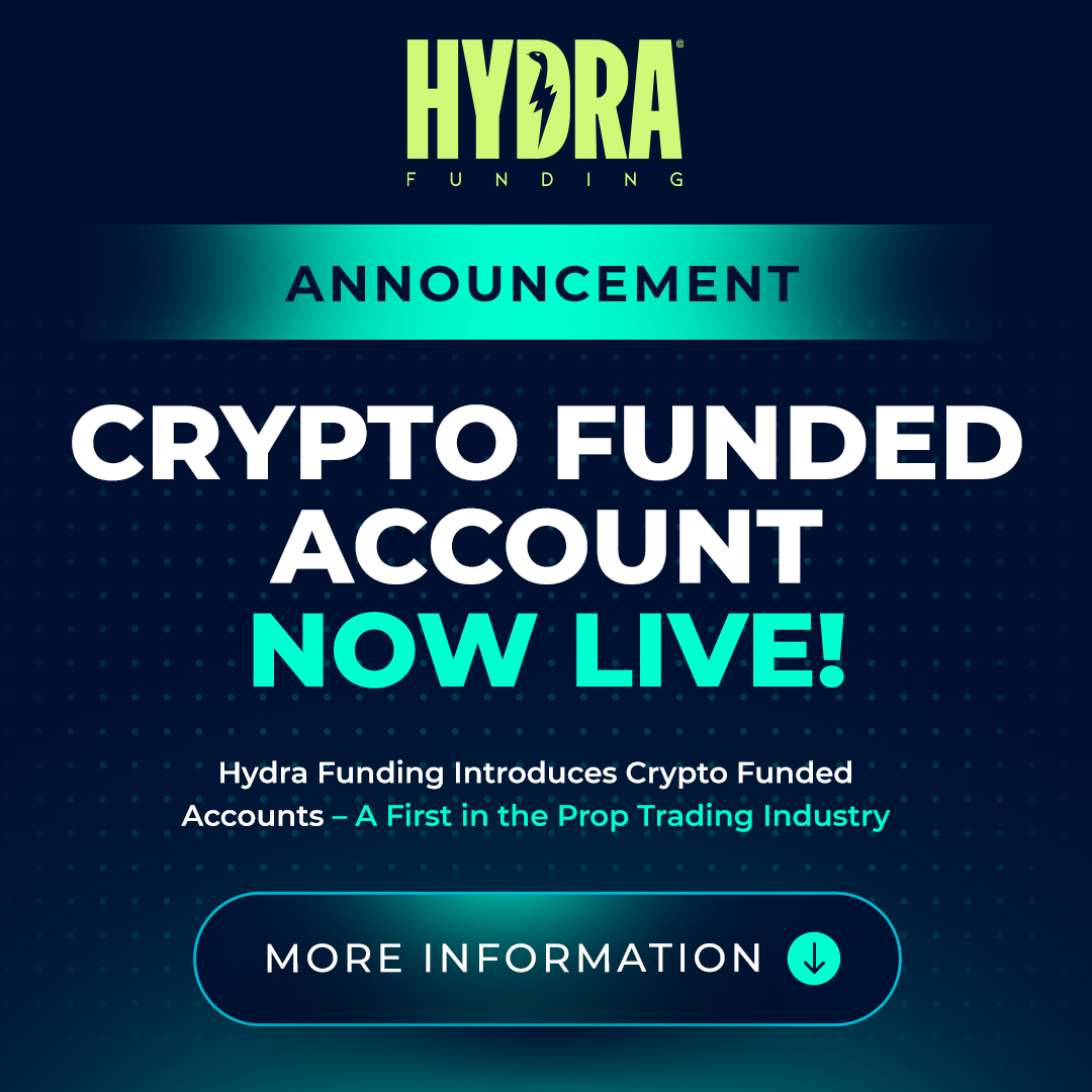 Hydra Funding Introduces Crypto Funded Accounts