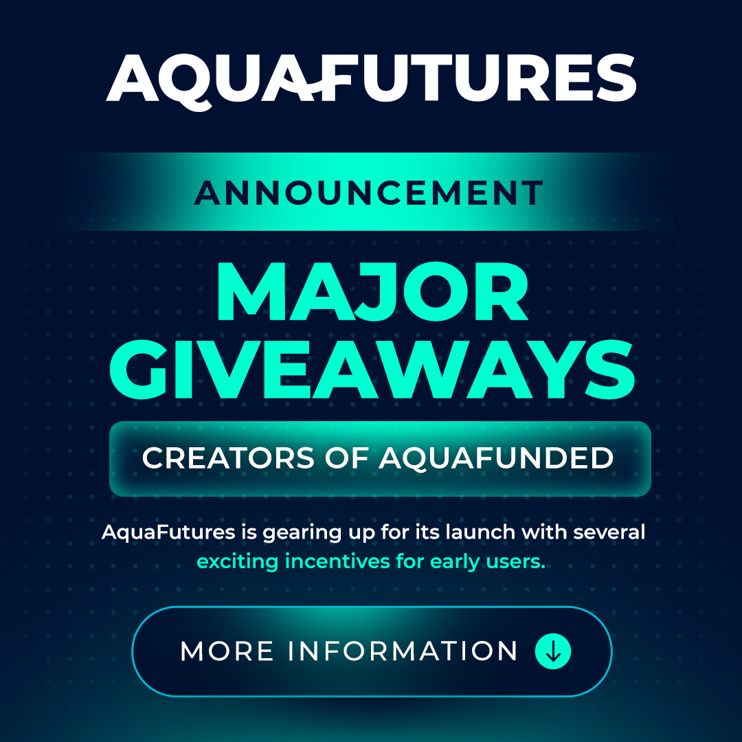 AquaFutures Launches with Major Giveaways from the Creators of AquaFunded