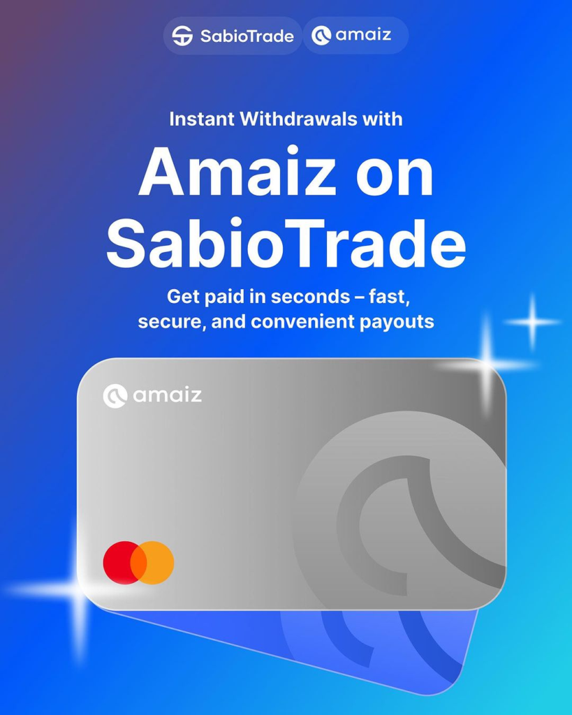 sabio trade launch Instant Withdrawals with Amaiz