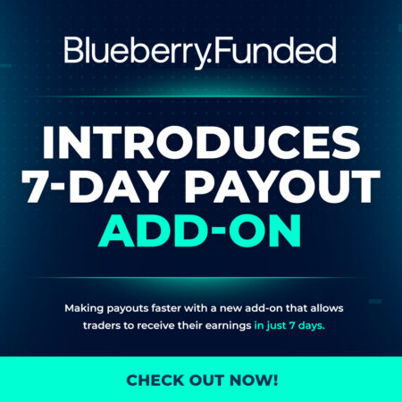 Blueberry Funded Introduces 7-Day Payout Add-On