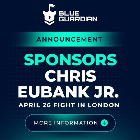 Blue Guardian Sponsors Chris Eubank Jr. for April 26 Fight in London