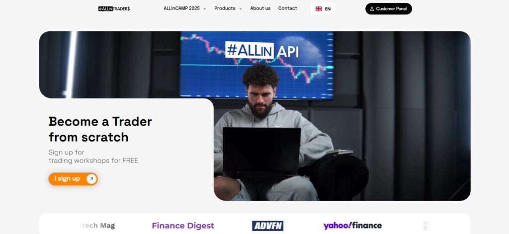 all in traders homepage