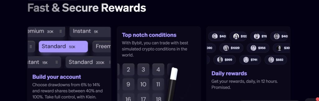 klein funding payouts